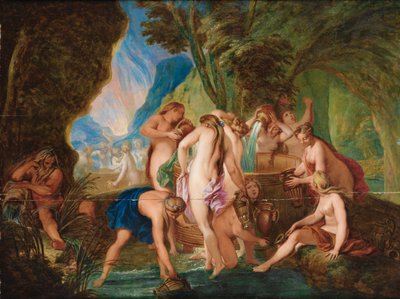 The Danaides in Hell by Nicolas Bertin